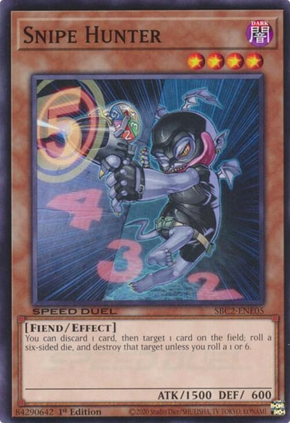Snipe Hunter, Speed Duel: Battle City Finals SBC2-ENE05