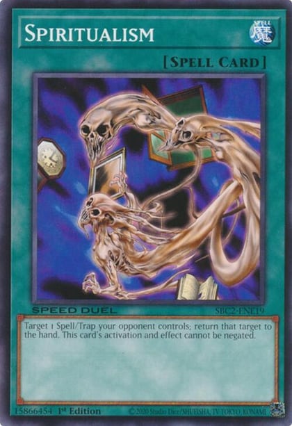 Spiritualism, Speed Duel: Battle City Finals SBC2-ENE19
