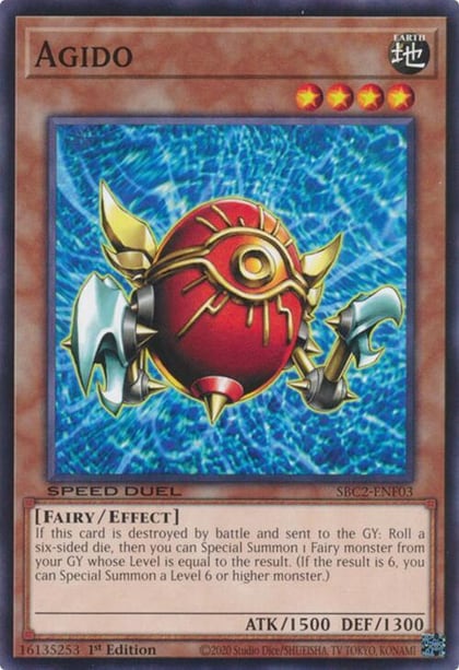 Agido, Speed Duel: Battle City Finals SBC2-ENF03