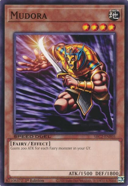Mudora, Speed Duel: Battle City Finals SBC2-ENF05