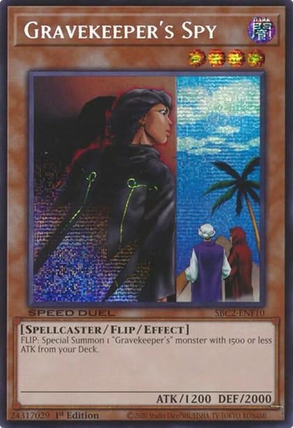 Gravekeeper's Spy (PSR), Speed Duel: Battle City Finals SBC2-ENF10