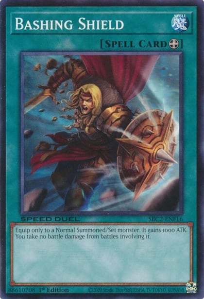 Bashing Shield, Speed Duel: Battle City Finals SBC2-ENF16