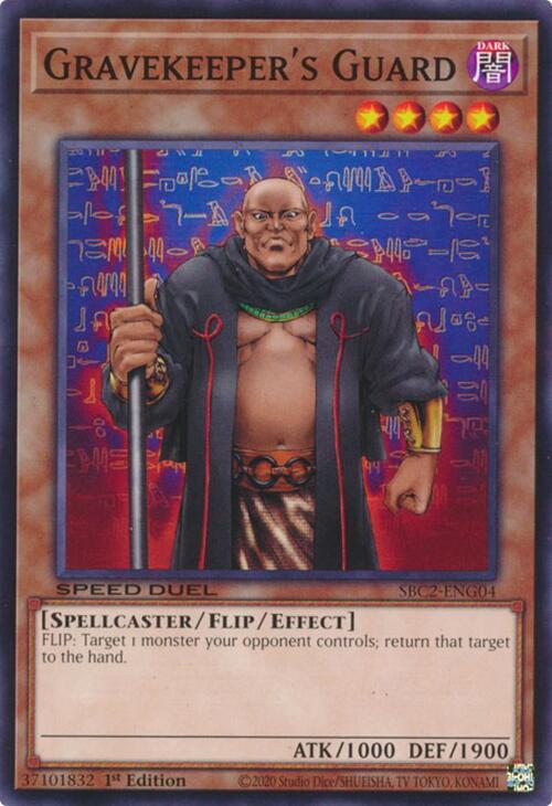 Gravekeeper's Guard, Speed Duel: Battle City Finals SBC2-ENG04