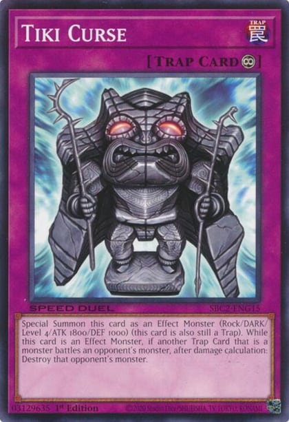 Tiki Curse, Speed Duel: Battle City Finals SBC2-ENG15