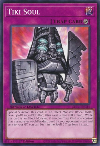 Tiki Soul, Speed Duel: Battle City Finals SBC2-ENG16