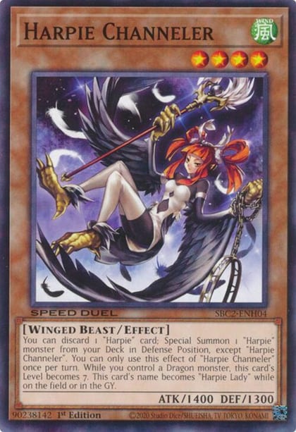Harpie Channeler, Speed Duel: Battle City Finals SBC2-ENH04