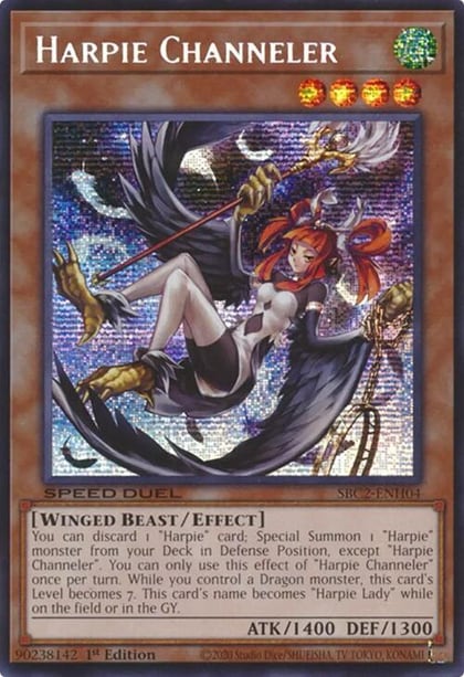 Harpie Channeler (PSR), Speed Duel: Battle City Finals SBC2-ENH04
