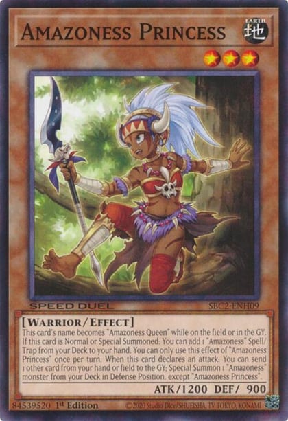 Amazoness Princess, Speed Duel: Battle City Finals SBC2-ENH09