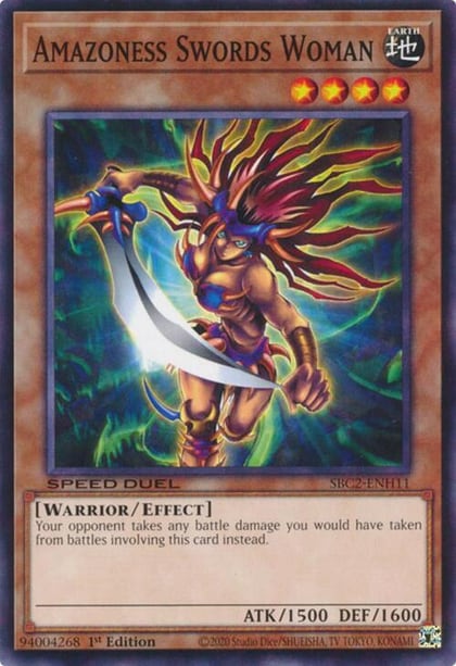 Amazoness Swords Woman, Speed Duel: Battle City Finals SBC2-ENH11