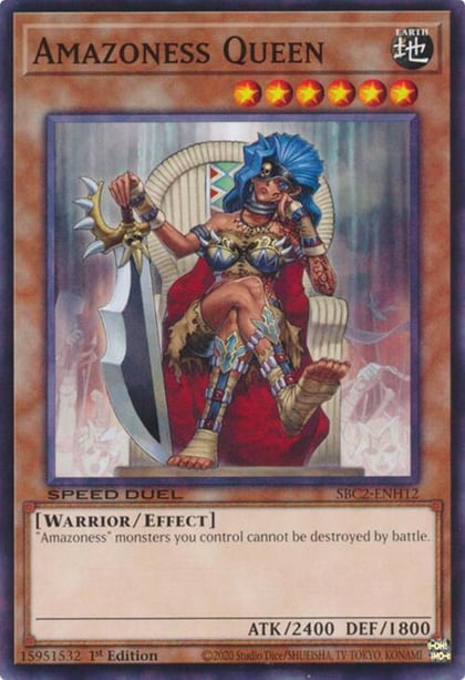 Amazoness Queen, Speed Duel: Battle City Finals SBC2-ENH12