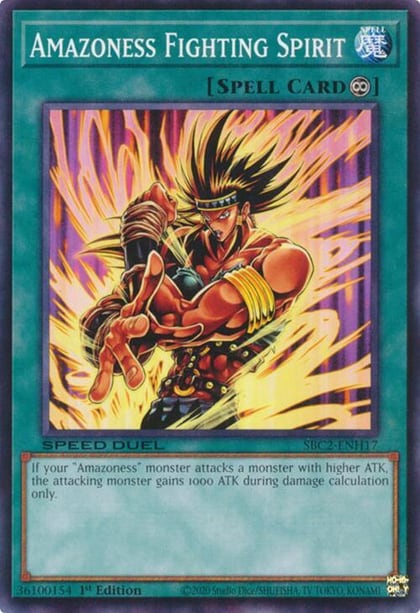 Amazoness Fighting Spirit, Speed Duel: Battle City Finals SBC2-ENH17
