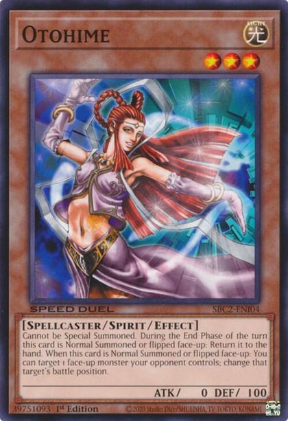 Otohime, Speed Duel: Battle City Finals SBC2-ENI04