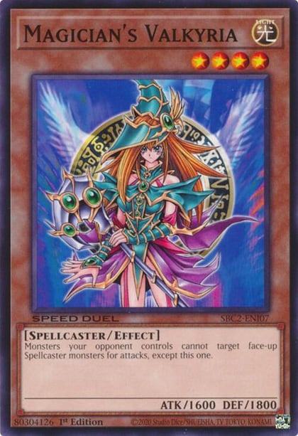 Magician's Valkyria, Speed Duel: Battle City Finals SBC2-ENI07