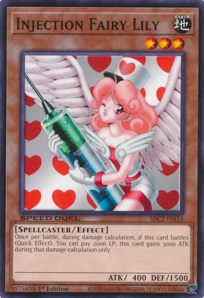 Injection Fairy Lily, Speed Duel: Battle City Finals SBC2-ENI14