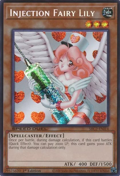 Injection Fairy Lily (PSR), Speed Duel: Battle City Finals SBC2-ENI14