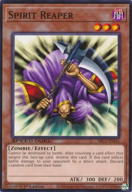 Spirit Reaper (PSR), Speed Duel: Battle City Finals SBC2-ENI16