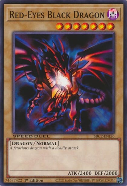 Red-Eyes Black Dragon, Speed Duel: Battle City Finals SBC2-ENI26