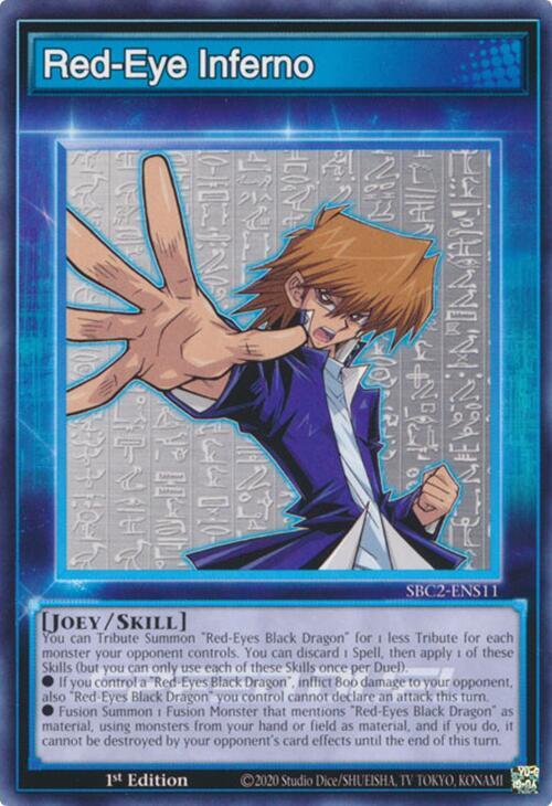 Red-Eye Inferno, Speed Duel: Battle City Finals SBC2-ENS11
