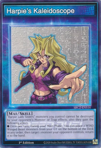 Harpie's Kaleidoscope, Speed Duel: Battle City Finals SBC2-ENS16