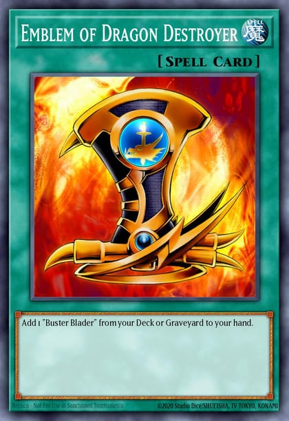 Emblem of Dragon Destroyer, Speed Duel: Battle City Box SBCB-EN014