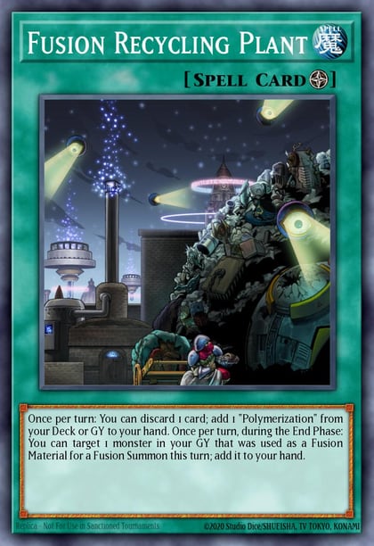 Fusion Recycling Plant, Speed Duel: Battle City Box SBCB-EN016