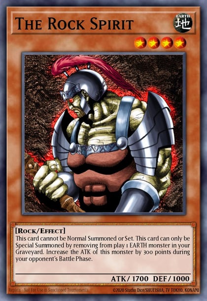 The Rock Spirit, Speed Duel: Battle City Box SBCB-EN029