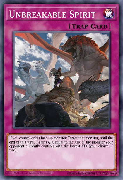 Unbreakable Spirit, Speed Duel: Battle City Box SBCB-EN039