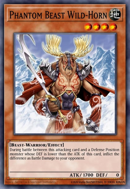 Phantom Beast Wild-Horn, Speed Duel: Battle City Box SBCB-EN045