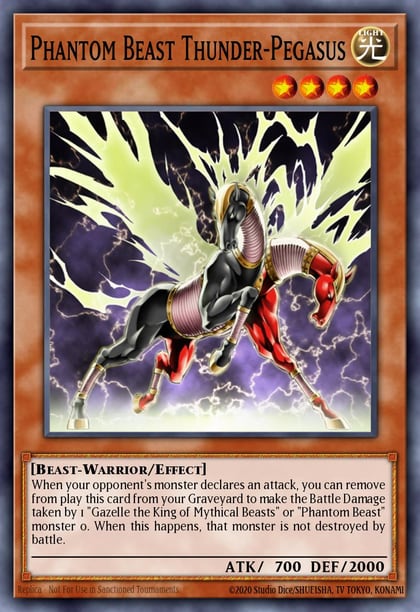 Phantom Beast Thunder-Pegasus, Speed Duel: Battle City Box SBCB-EN046