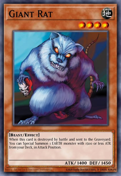 Giant Rat, Speed Duel: Battle City Box SBCB-EN047
