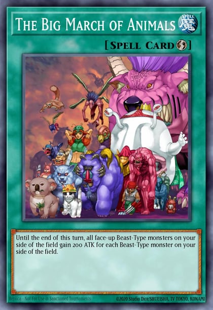 The Big March of Animals, Speed Duel: Battle City Box SBCB-EN055