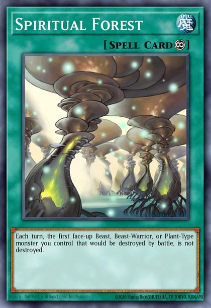 Spiritual Forest, Speed Duel: Battle City Box SBCB-EN056