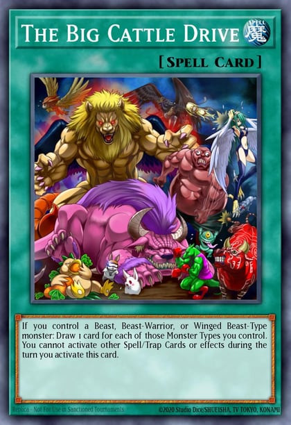 The Big Cattle Drive, Speed Duel: Battle City Box SBCB-EN058