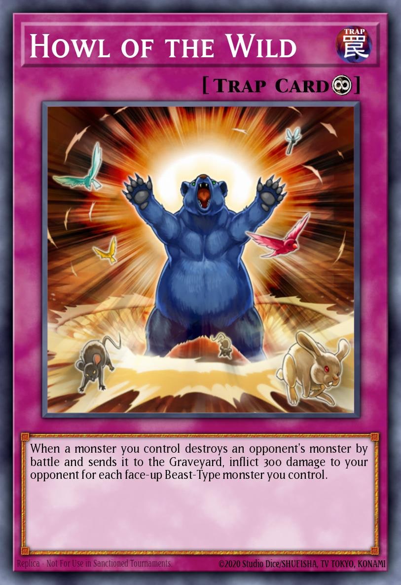 Howl of the Wild, Speed Duel: Battle City Box SBCB-EN060