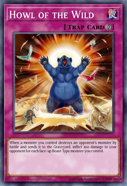 Howl of the Wild, Speed Duel: Battle City Box SBCB-EN060