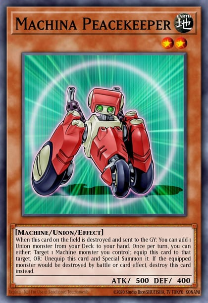 Machina Peacekeeper, Speed Duel: Battle City Box SBCB-EN072