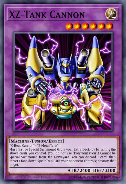 XZ-Tank Cannon, Speed Duel: Battle City Box SBCB-EN085
