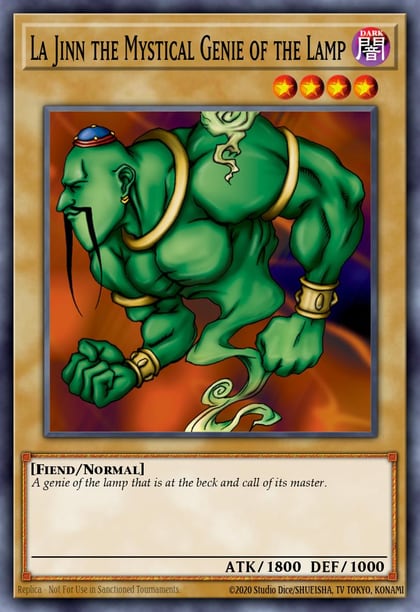 La Jinn the Mystical Genie of the Lamp, Speed Duel: Battle City Box SBCB-EN090
