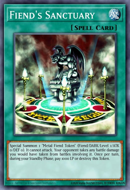 Fiend's Sanctuary, Speed Duel: Battle City Box SBCB-EN097