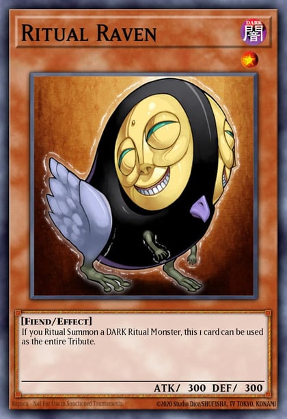 Ritual Raven, Speed Duel: Battle City Box SBCB-EN115