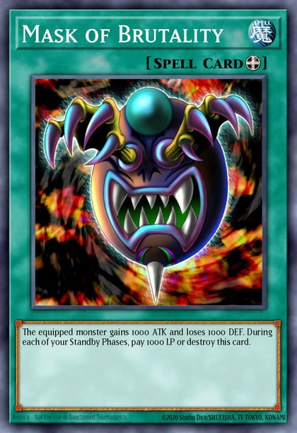 Mask of Brutality, Speed Duel: Battle City Box SBCB-EN118
