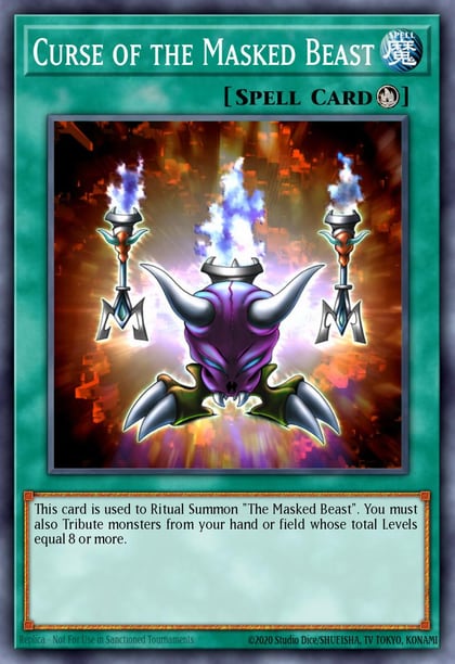 Curse of the Masked Beast, Speed Duel: Battle City Box SBCB-EN120