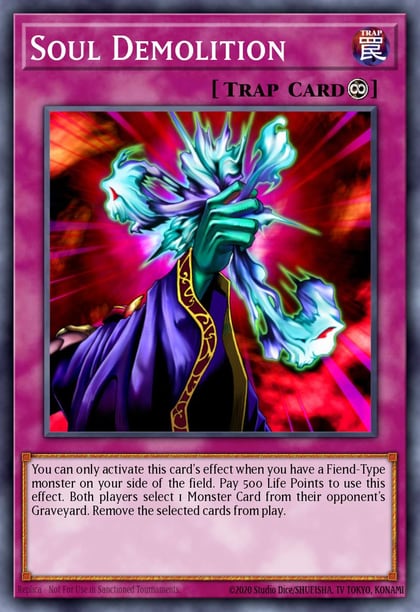 Soul Demolition, Speed Duel: Battle City Box SBCB-EN125