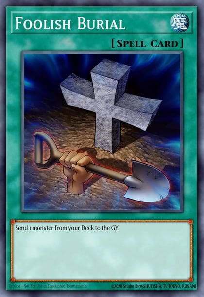Foolish Burial (Secret), Speed Duel: Battle City Box SBCB-EN139