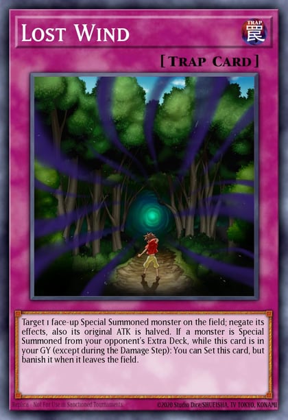 Lost Wind, Speed Duel: Battle City Box SBCB-EN146