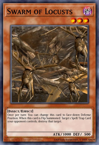 Swarm of Locusts, Speed Duel: Battle City Box SBCB-EN153