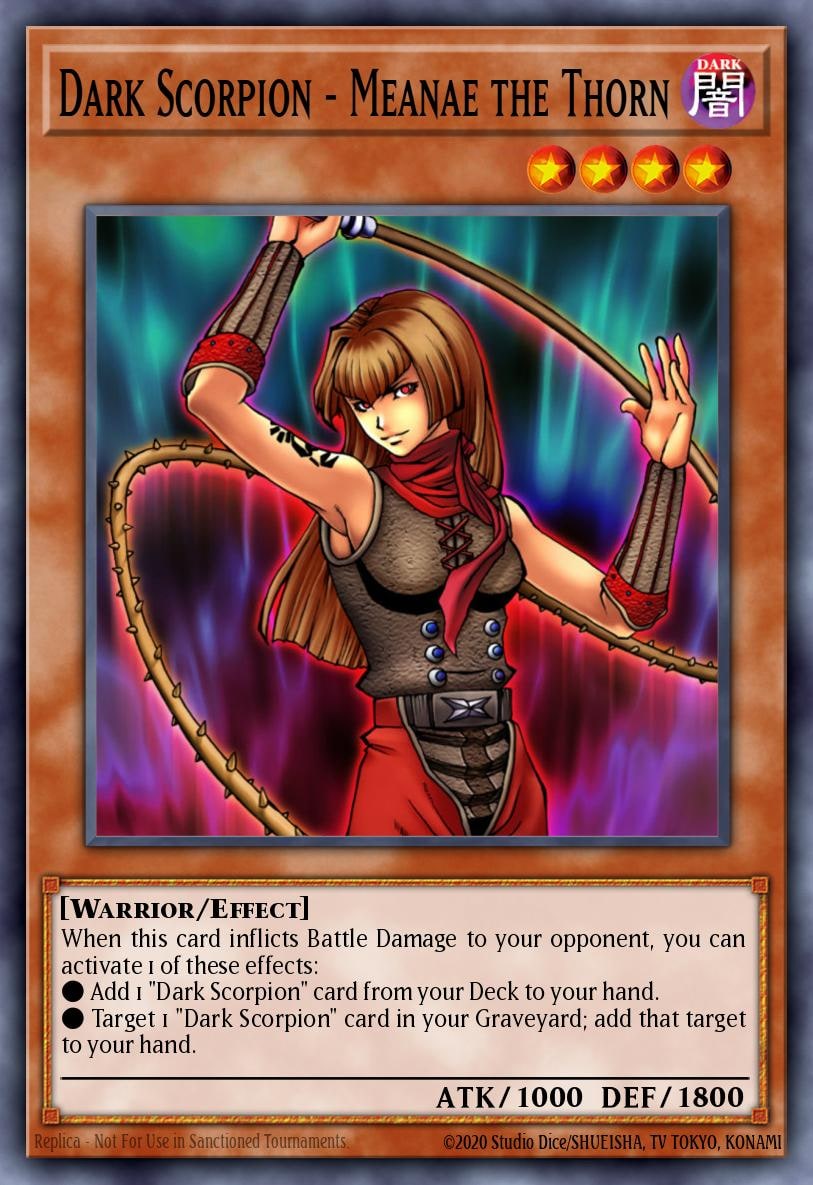 Dark Scorpion - Meanae the Thorn, Speed Duel: Battle City Box SBCB-EN156