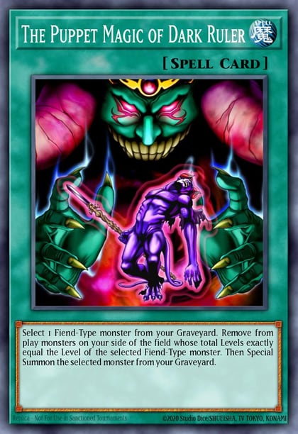 The Puppet Magic of Dark Ruler, Speed Duel: Battle City Box SBCB-EN192