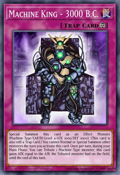 Machine King - 3000 B.C., Speed Duel: Battle City Box SBCB-EN197