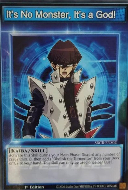 It's No Monster, It's a God!, Speed Duel: Battle City Box SBCB-ENS02
